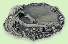 M�dchenkopf oval geschlossen