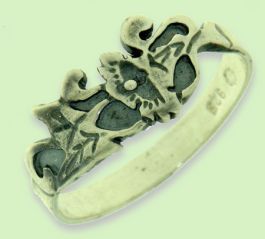 Als Ring in Sterlingsilber Als Ring in Sterlingsilber